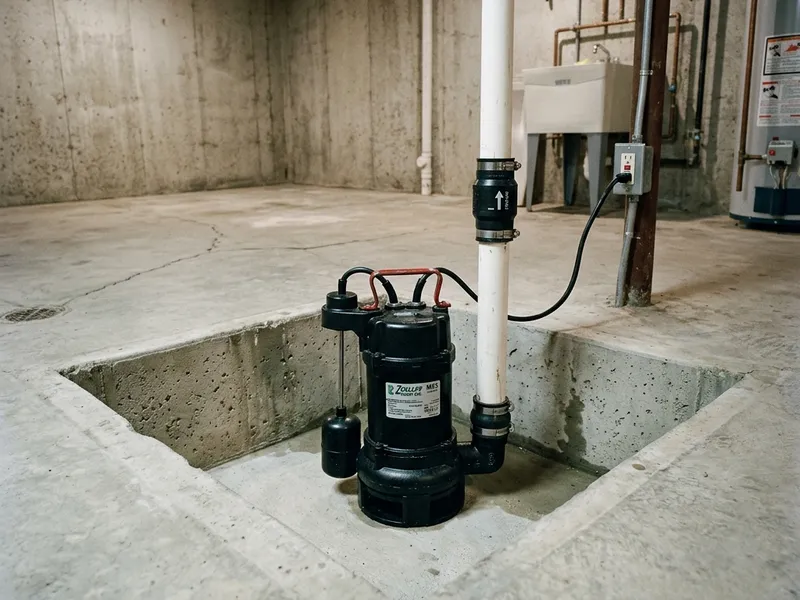 Sump Pump Installation Plumber in Grandview, OK